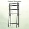3-Tier Over The Toilet Storage Shelf with Adjustable Bottom Bar